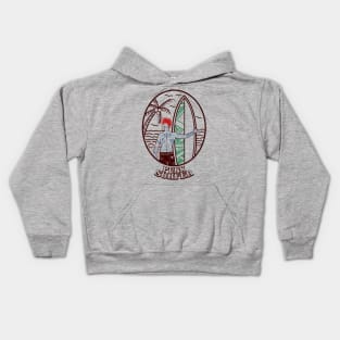 punk surfer Kids Hoodie